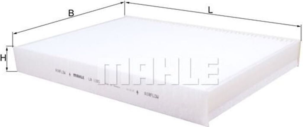 MAHLE Innenraumfilter LA 1185 Pollenfilter für VOLVO XC60 II (246)