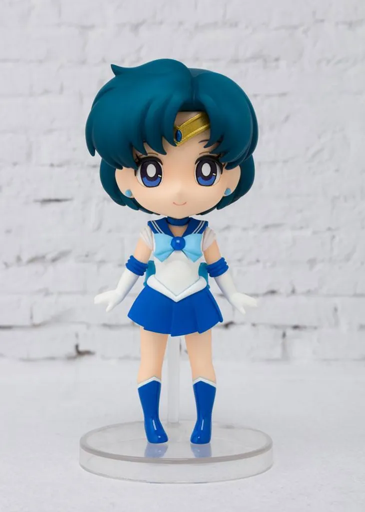 Figurine Sailor Moon Merkur originale Figuarts mini compacte 9cm