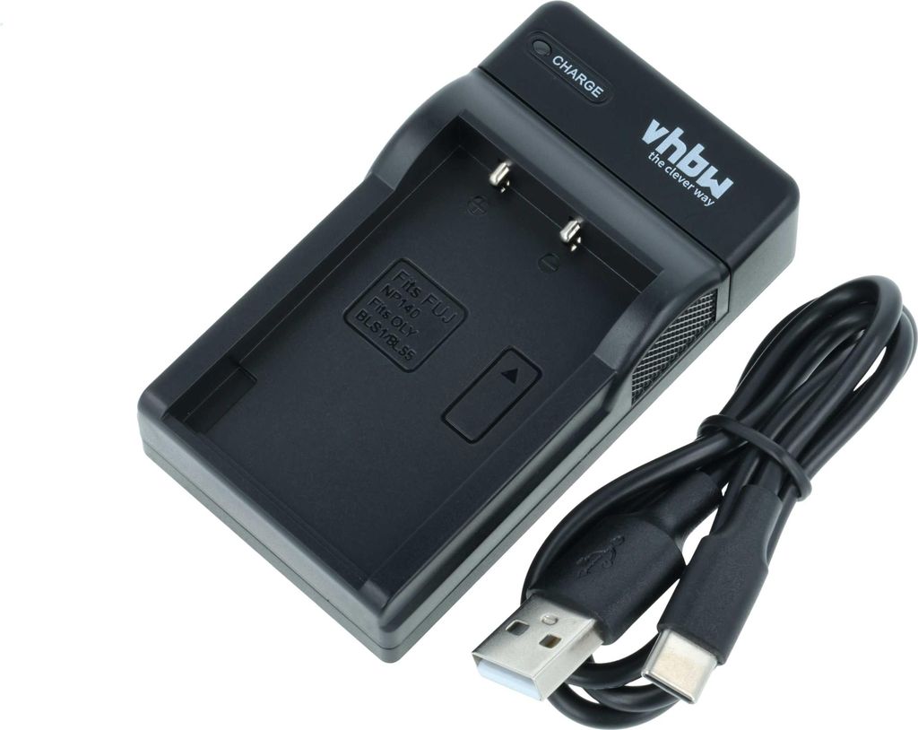vhbw USB Ladegerät kompatibel mit Olympus OM-D E-M10 II, Produktbild 