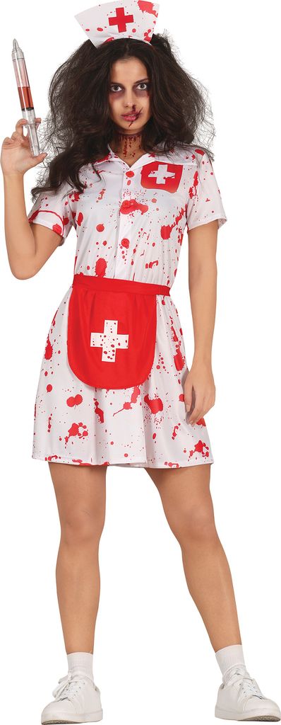 Blutige Krankenschwester Leila Damenkostüm