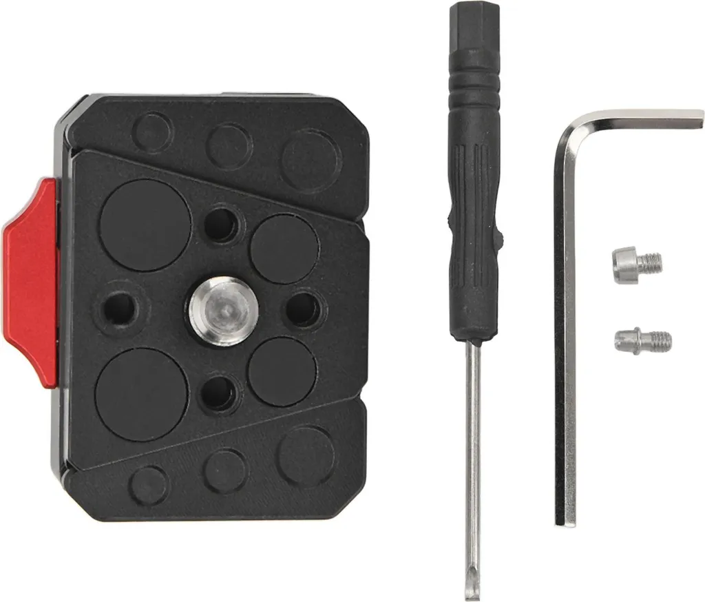Kit Montaggio V-Lock Mini Universale | Sgancio Rapido per Fotocamere