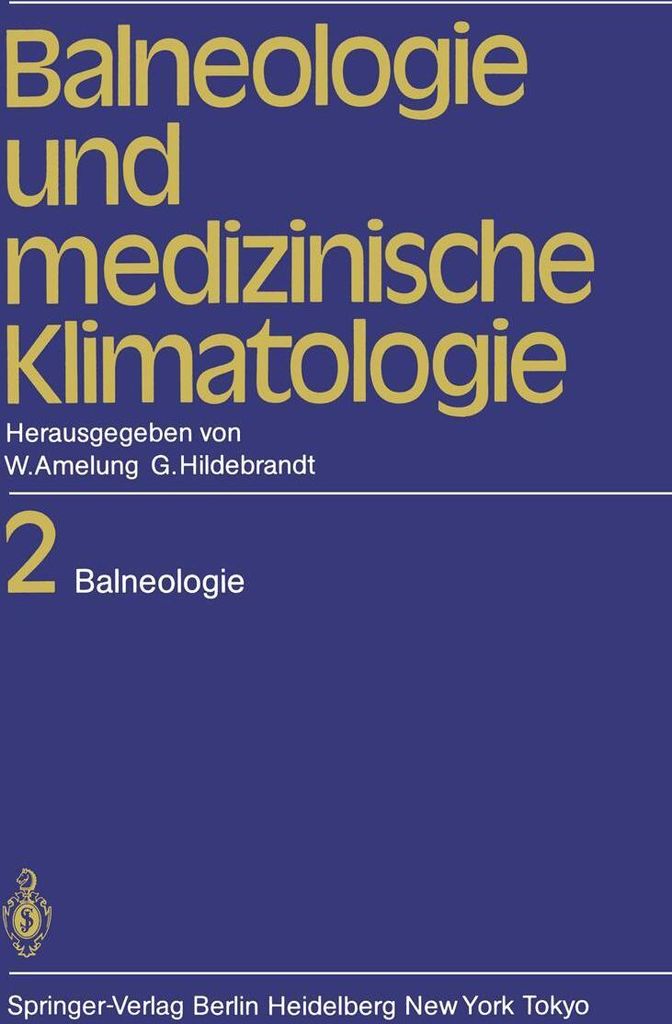 Balneologie und medizinische Klimatologie