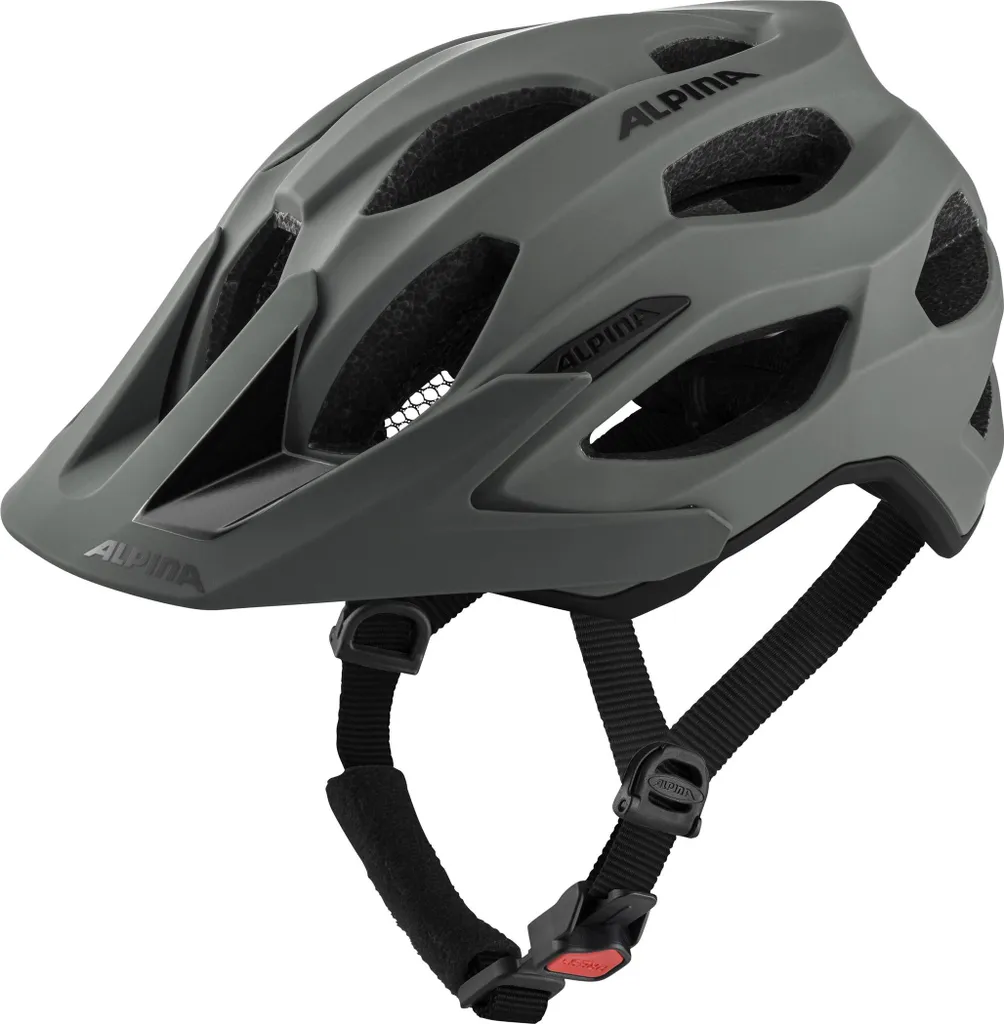Alpina Carapax 2.0 Casque de Velo Enduro MTB avec Visière - Noir Mat