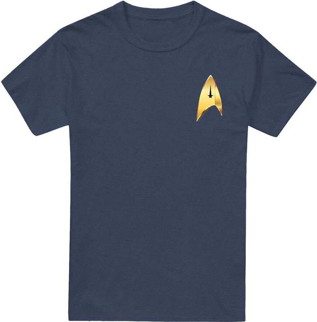 Star Trek: Discovery - "Command" T-Shirt für Herren/Damen Uni TV18032 (XXL) (Marineblau)