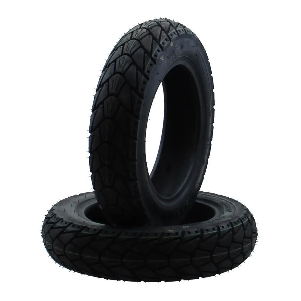 Set de Pneus Toutes Saisons 3.50-10 M+S pour Scooter Vespa PX et Ape
