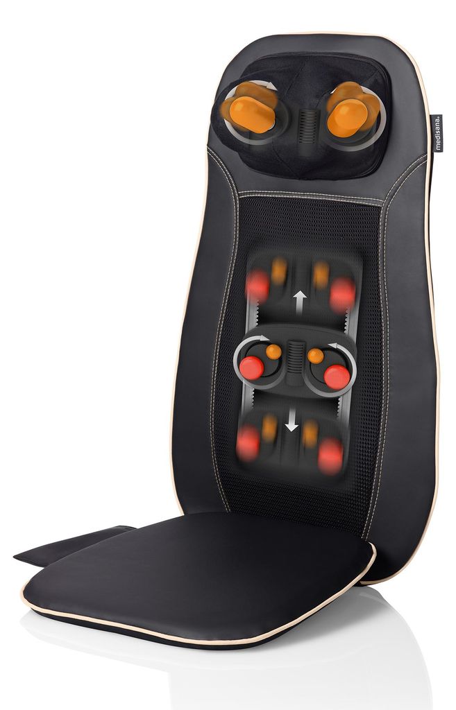 medisana MCN Shiatsu 3D, dossier chauffant, télécommande Image du produit 