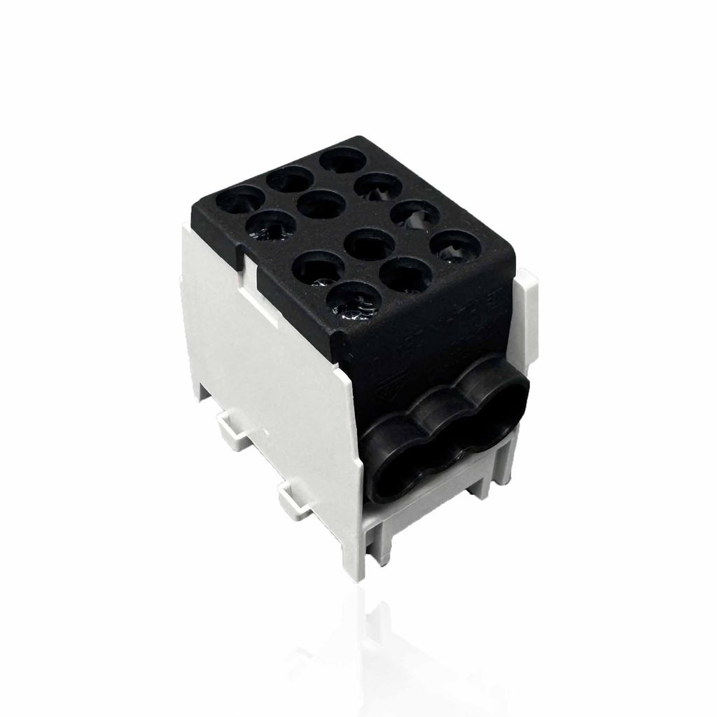 A product shot of an electrical connector on a white background.