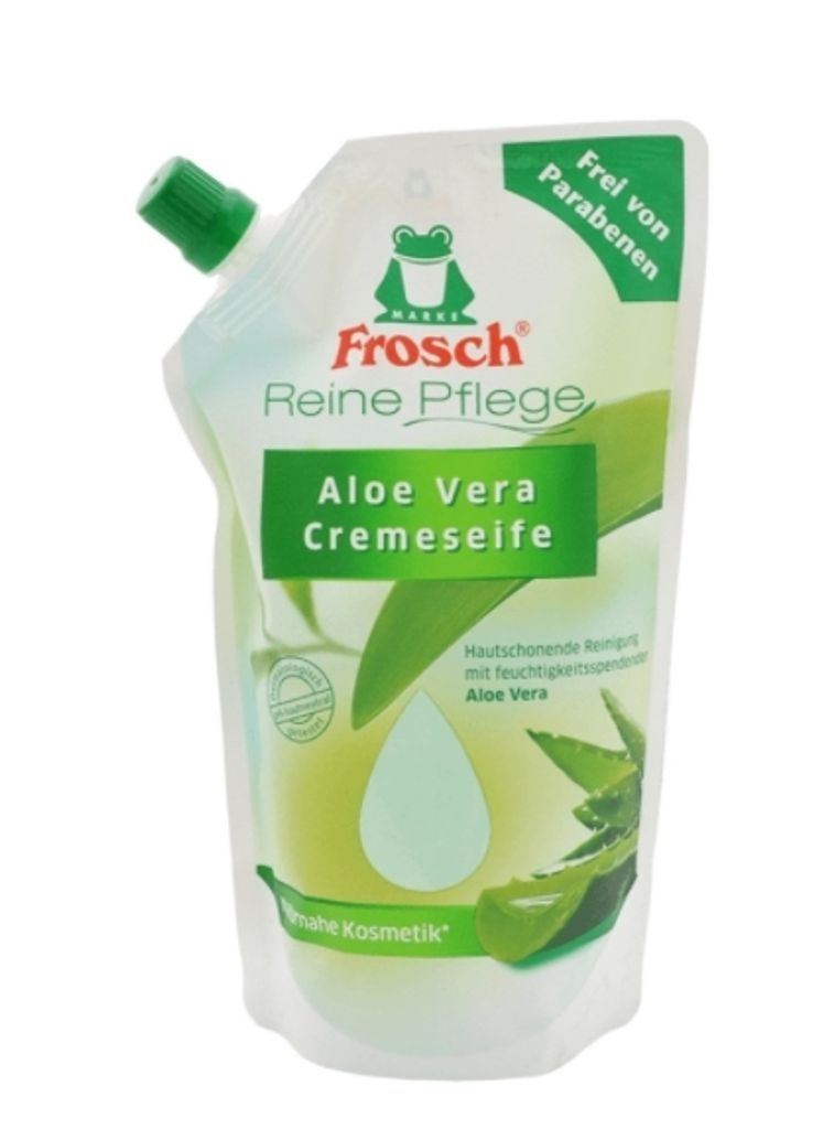 Frosch, Zestaw uzupełniający mydła w płynie, aloes, 500 ml Zdjęcie produktu 