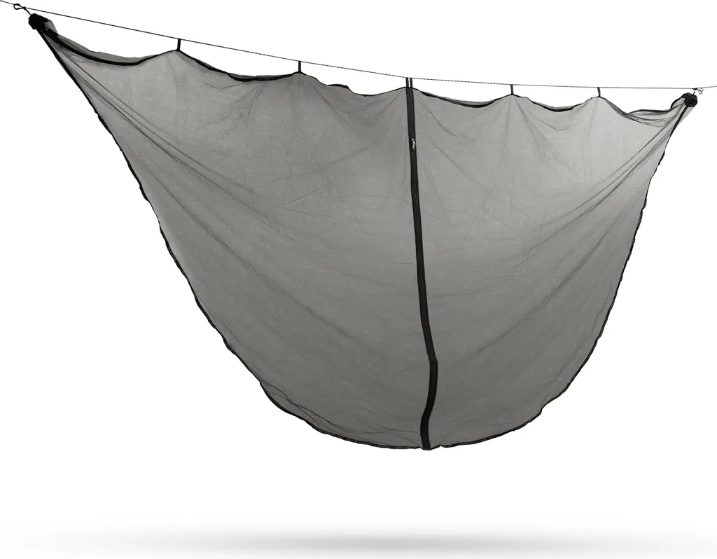 Zanzariera Travelnet per Amaca Nera 240x140 cm - Solo per Veri Viaggiatori