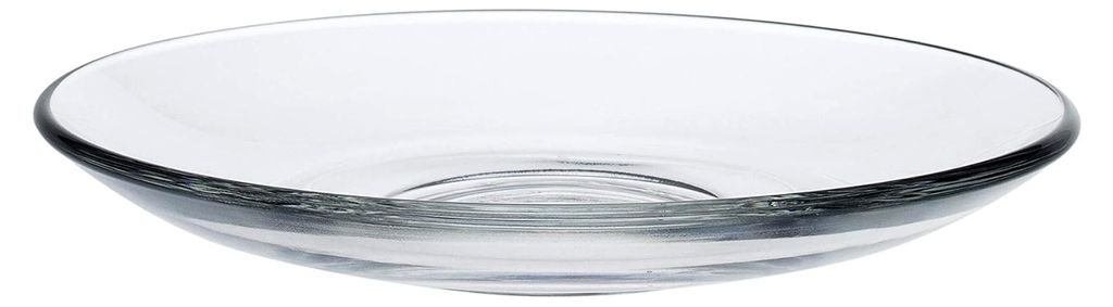 Gigogne Coupe Untertasse, Glas, transparent, 6 Stück