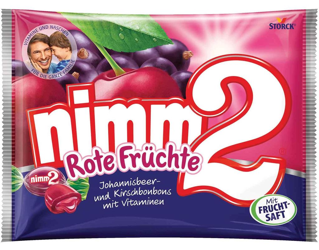 STORCK Nimm2 Rote Früchte, 429 g, Kirsche (Frucht), Produktbild 