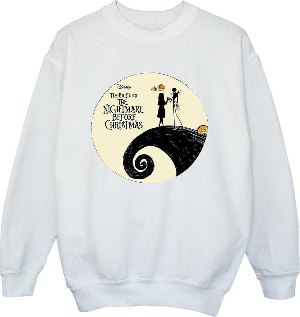 The Nightmare Before Christmas - Sweatshirt für Jungen BI56498 (116) (Weiß)