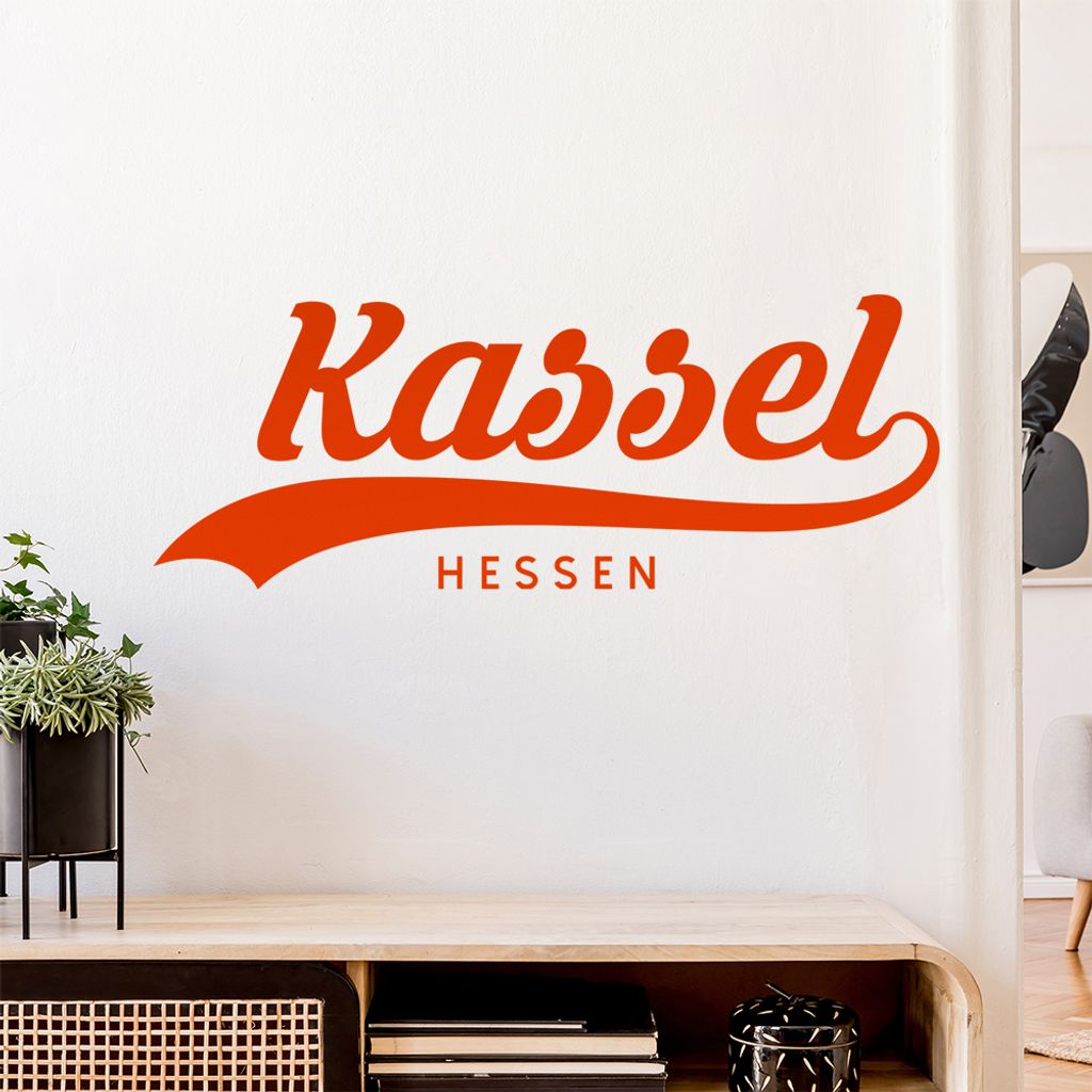 Kassel Hessen Wandtattoo Wandaufkleber Wall Sticker - Dekoration, Küche, Wohnzimmer, Schlafzimmer, Badezimmer