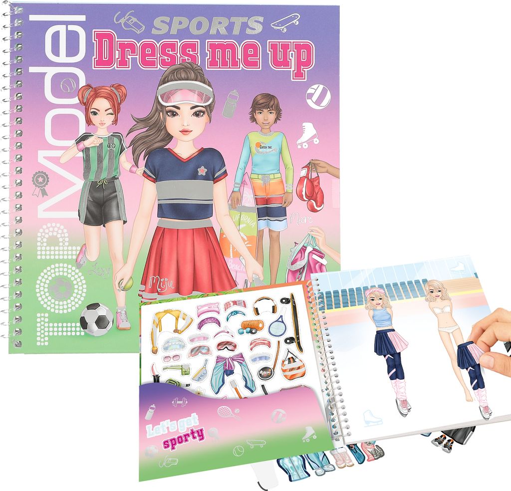 Zestaw Dress Me Up Top Model Sport 13808A Zdjęcie produktu 