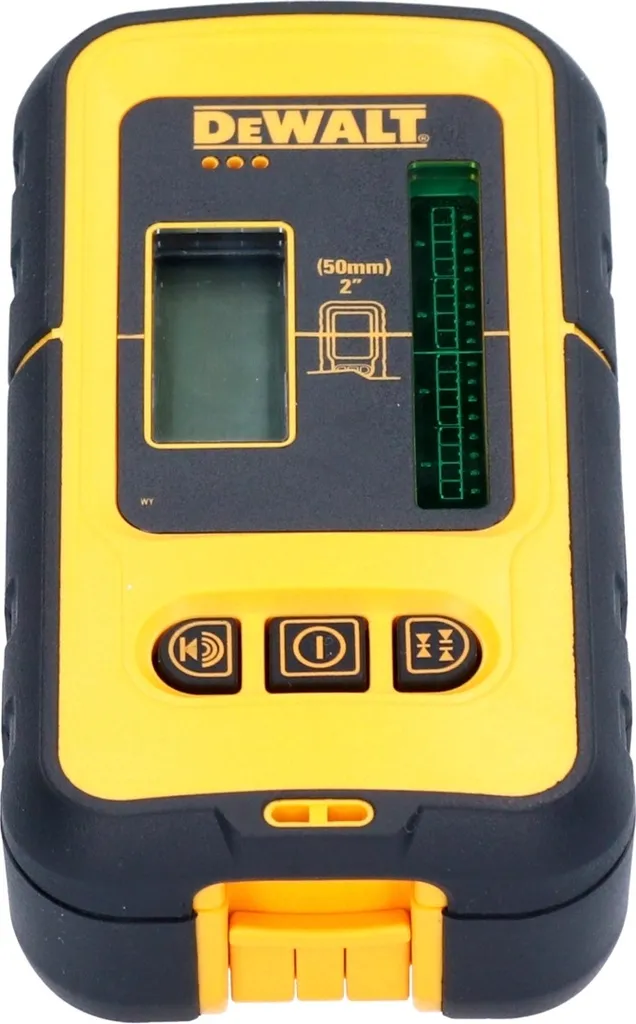 Cellule de réception laser vert DEWALT pour alignement extérieur 50m - 6