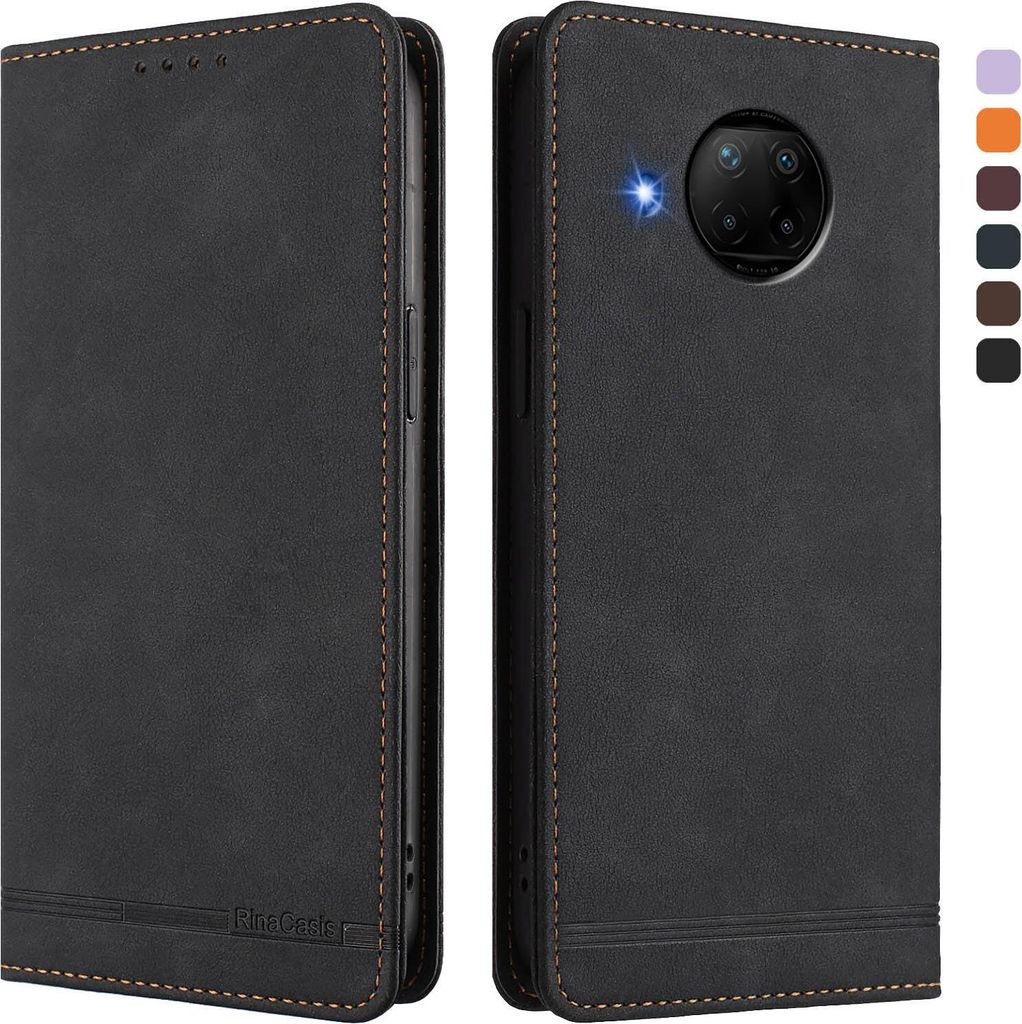 Pouzdro pro Xiaomi Mi 10T Lite, retroPolyuretankožené flip Obrázek produktu 