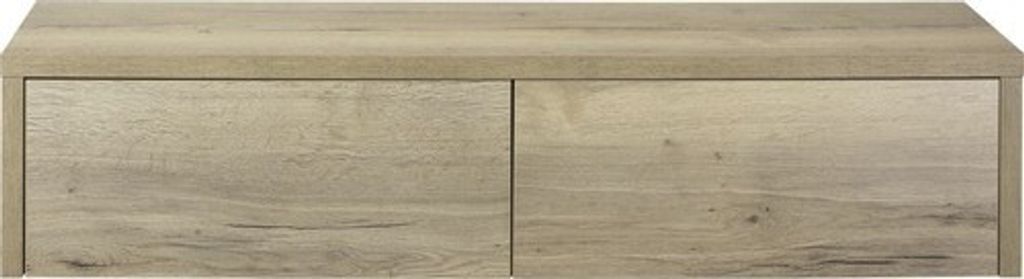 Waschtischunterschrank Sanox Bloxx BxHxT 160 x 35 cm x 45 cm Frontfarbe eiche natur holzdekor