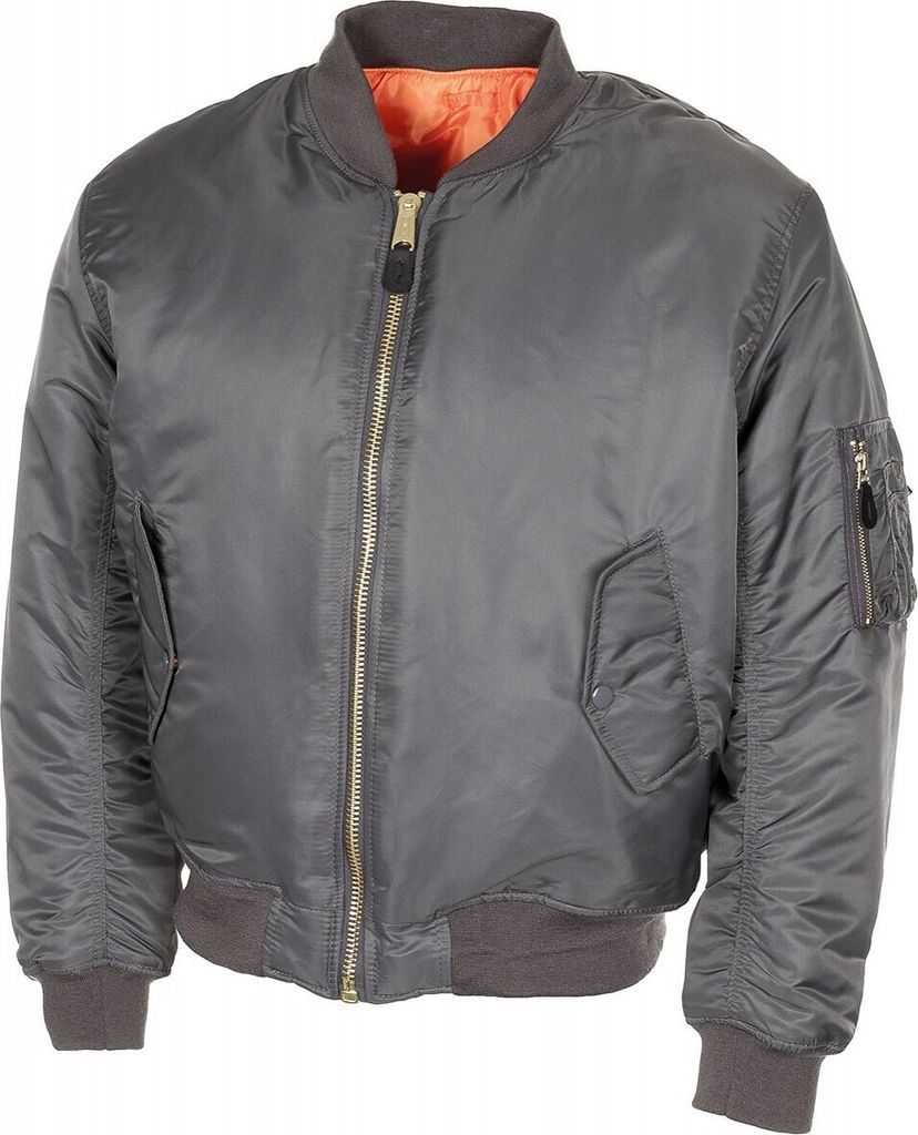 MFH US Pilotenjacke MA1, urban grau