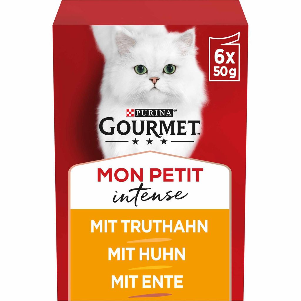 Gourmet Mon Petit Intense Katzenfutter nass, Produktbild 