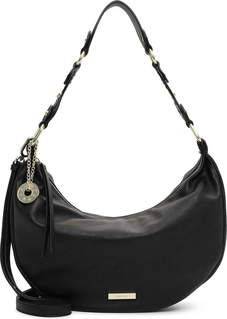 SURI FREY Schultertasche Umhängetasche Betzy Hobo Bag Black schwarz