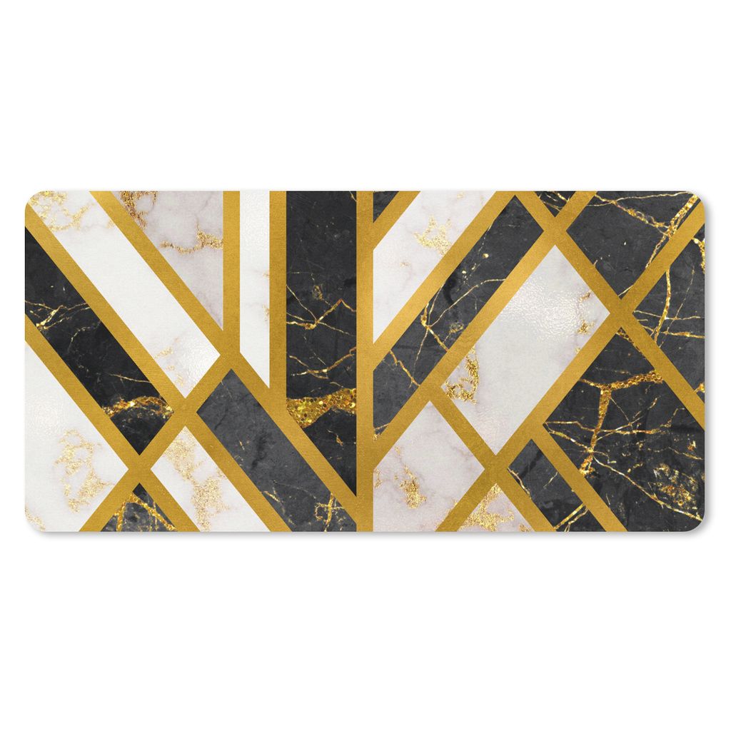 MuchoWow Mauspad Mousepad Marmor - Luxus - Design 60x30 cm - Mousepads - Maus Mat - Pad - Mausunterlage - Nachhaltig