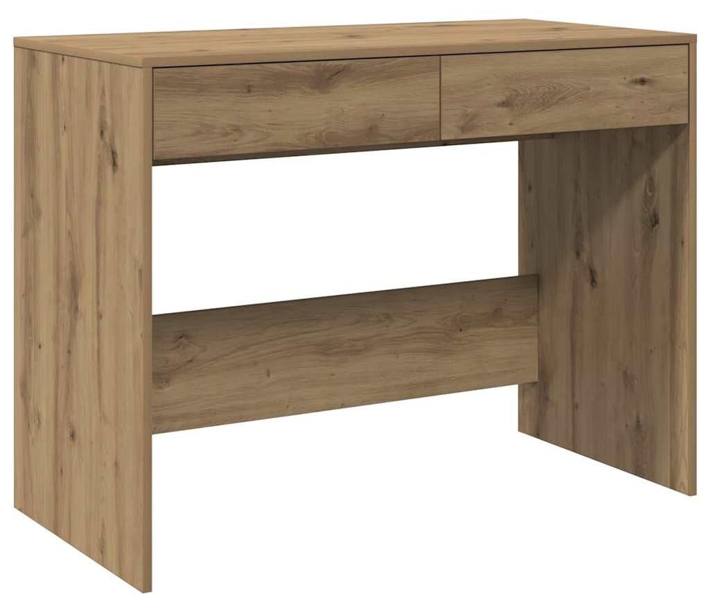 vidaXL Schreibtisch Artisan-Eiche 101x50x76,5 cm Produktbild 