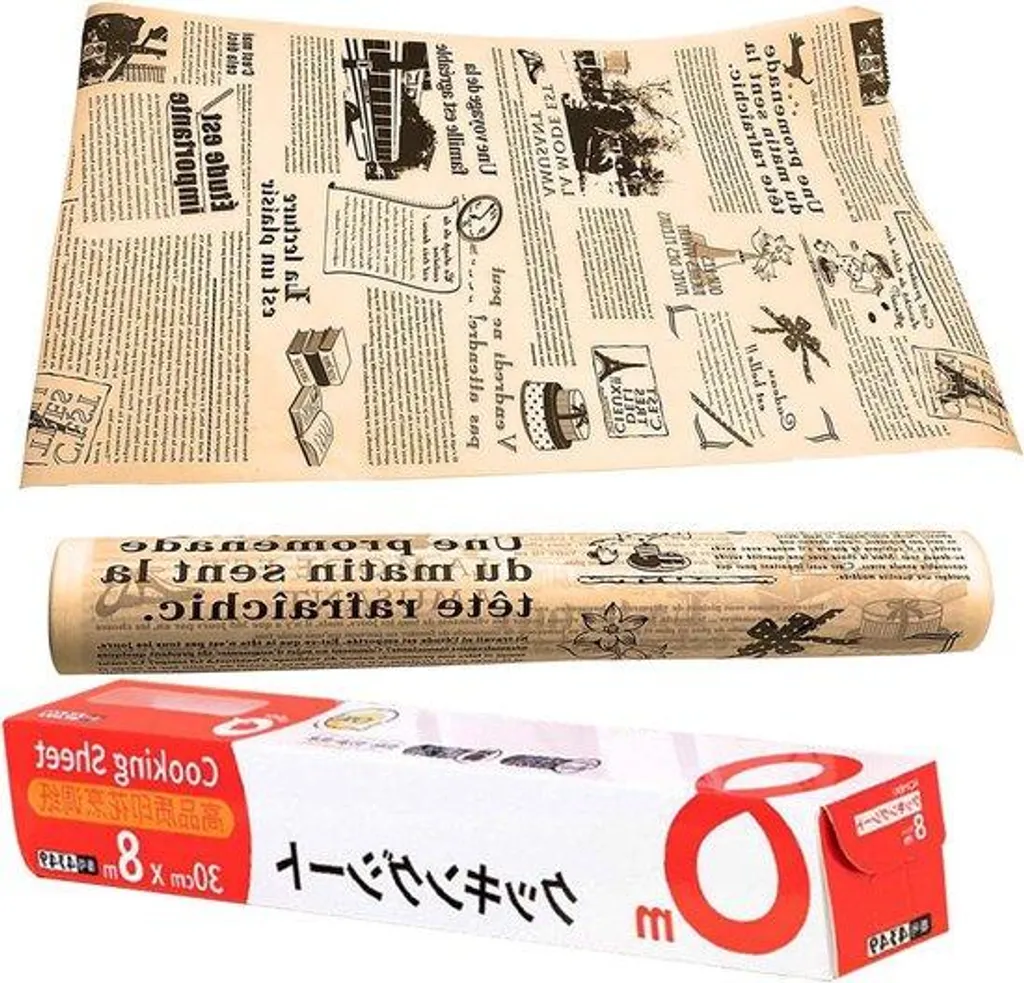 Papier emballage sandwich et hamburger pour pique-nique et barbecue