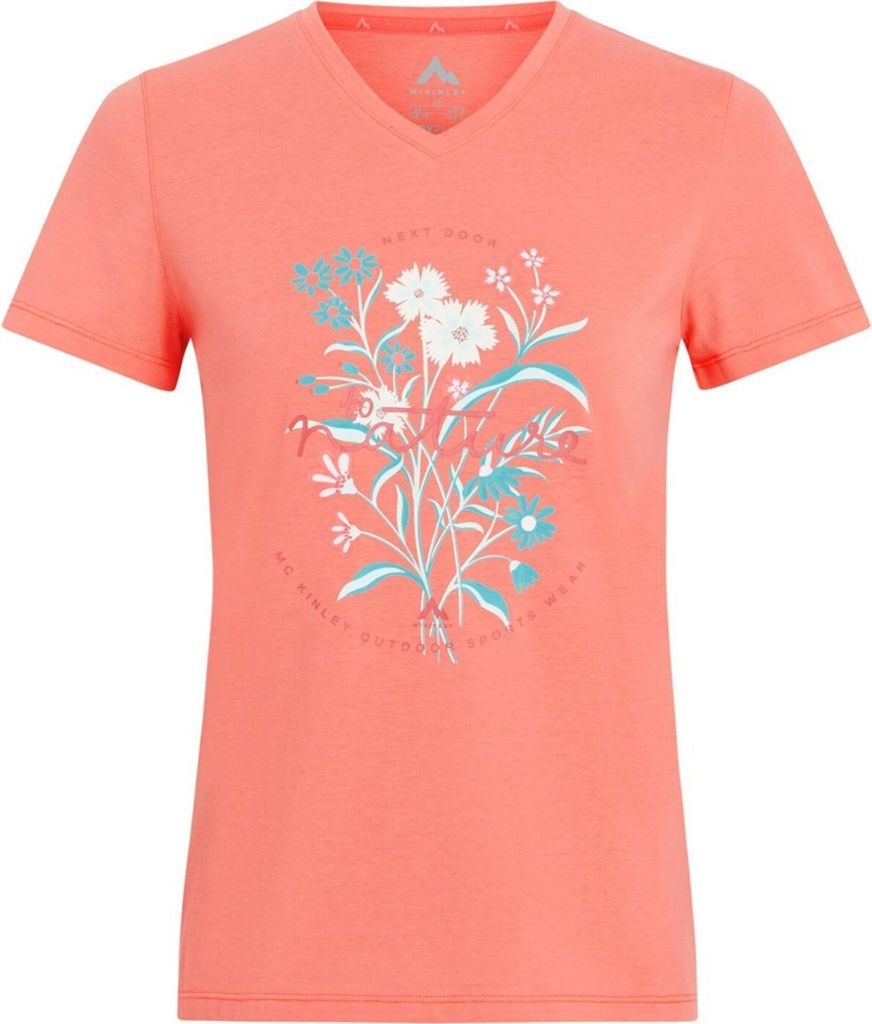 McKINLEY Da.-T-Shirt Nata II W RED LIGHT RED LIGHT 40