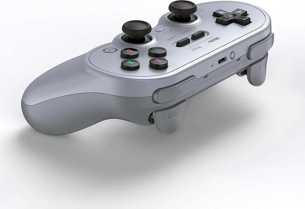Gamepad 8BitDo Pro 2 Gris programmable avec Joysticks Hall Effect USB-C - 12