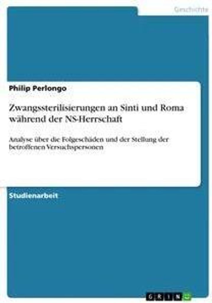 Zwangssterilisierungen an Sinti und Roma während der NS-Herrschaft