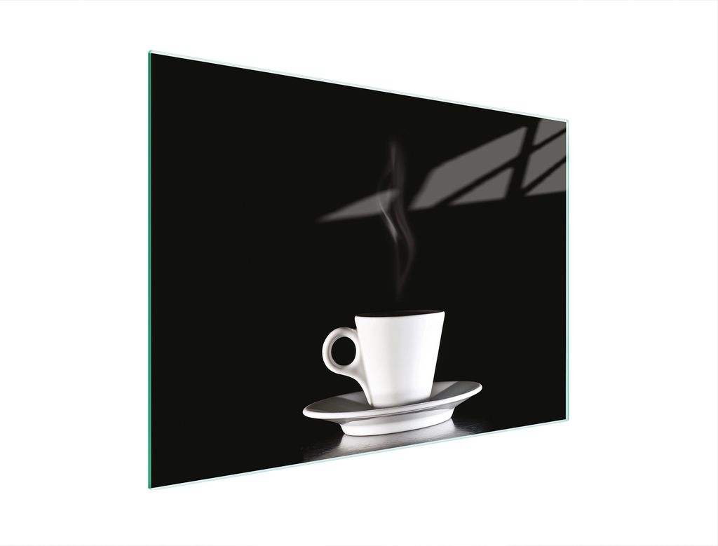 Glasschneidebrett 30x22 Kaffee