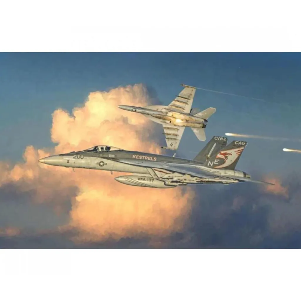 Kit Maquette Plastique F/A-18E Super Hornet 1/48 Avion de Chasse US