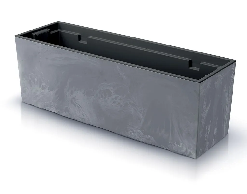 Bac à Fleurs Marengo 77cm Anti-Choc - Solution Déco Béton sans le Poids