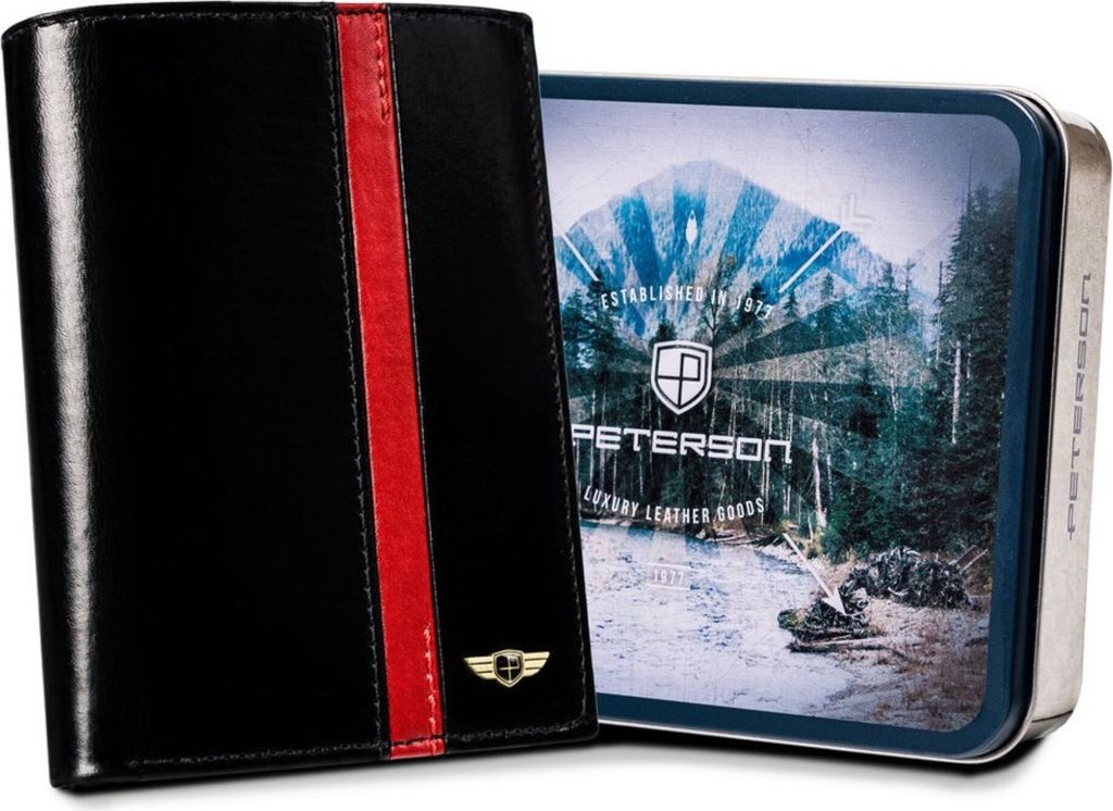 Peterson - Herren-Kartenetui aus Leder