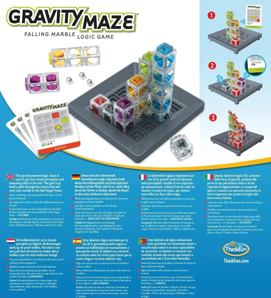 Boostez la Concentration avec le Labyrinthe de gravité ThinkFun 2021 - 2