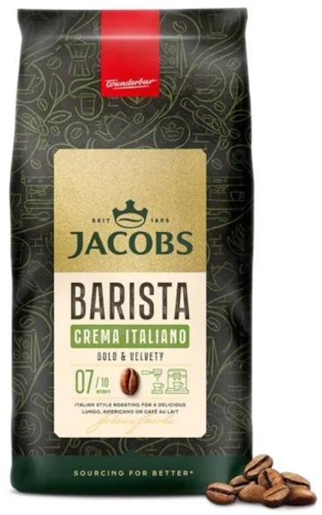 Kaffeebohnen JACOBS BARISTA CREMA ITALIANO, 1 kg Produktbild 