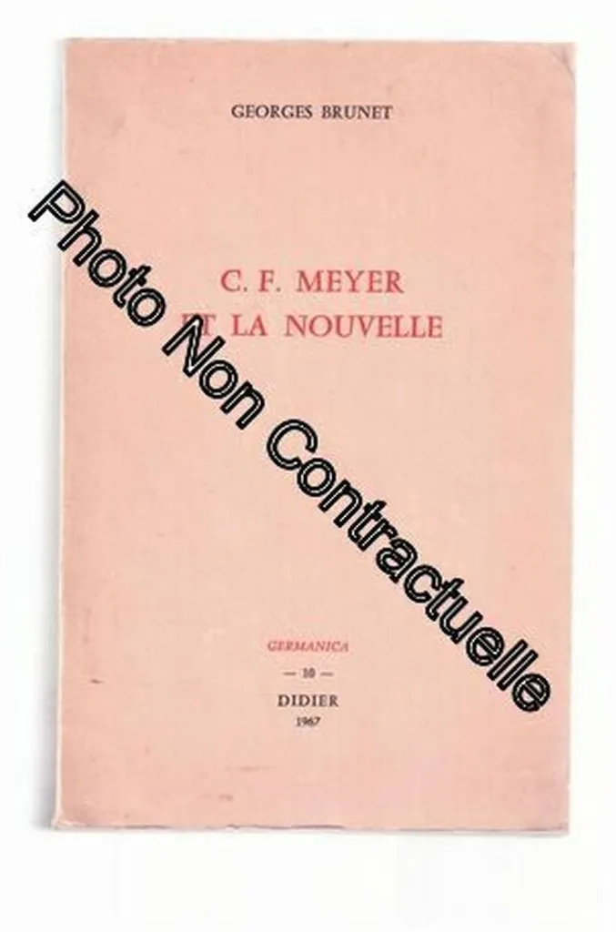 Meyer Et La Nouvelle par C.F - Étude Stylistique et Structure Narrative