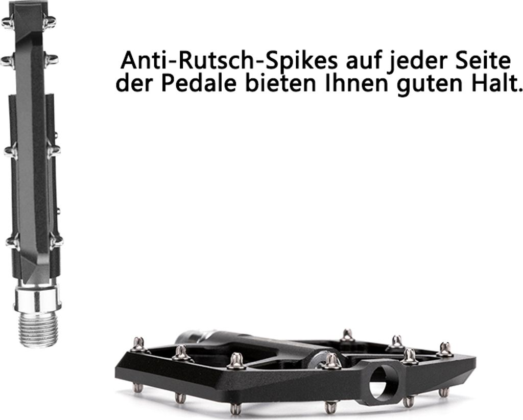 ROCKBROS Fahrrad Pedale Flach Plattform für MTB City e-Bike Produktbild 4