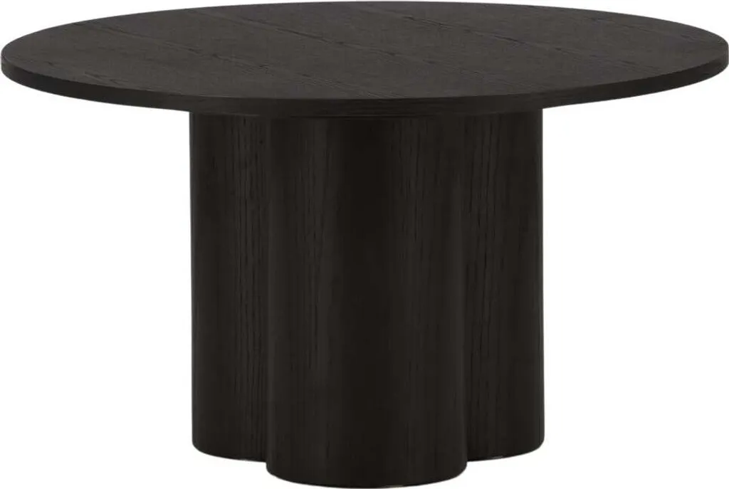 Table Basse de Salon Olivia Noire 80 cm - Idéale pour vos Réceptions