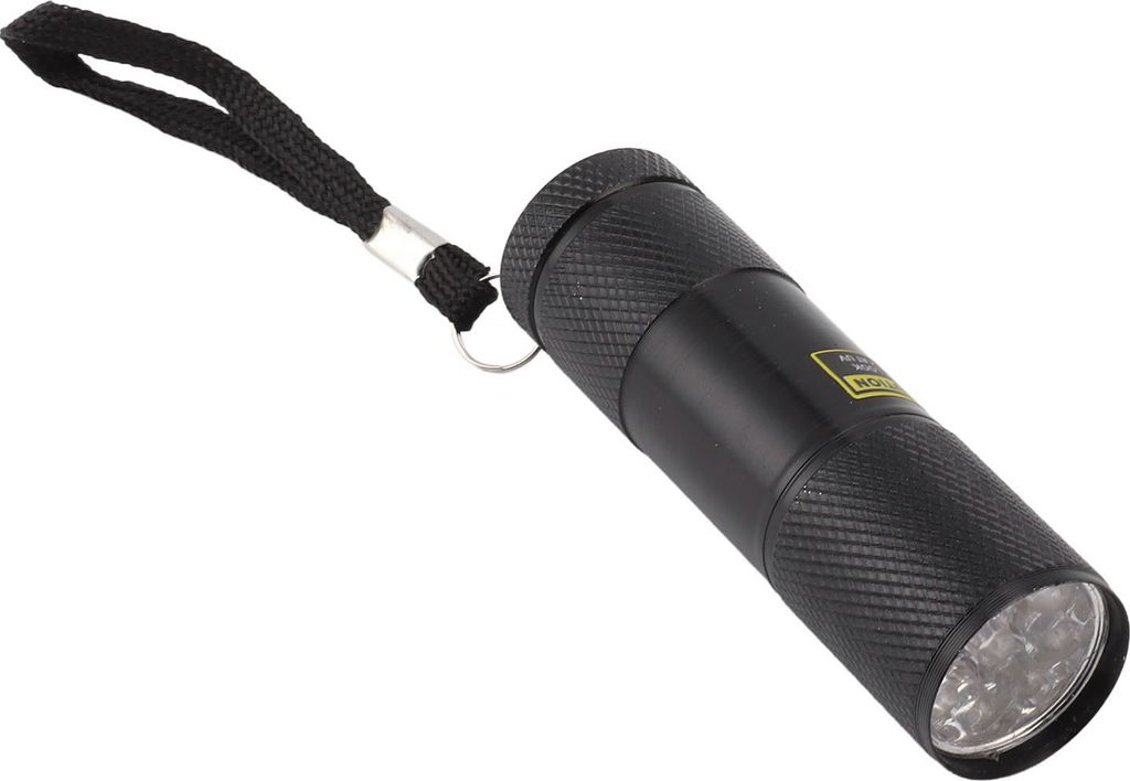 Malý UV horák s 9 LED diódami (395 nm) - fialový, mini Obrázok produktu 