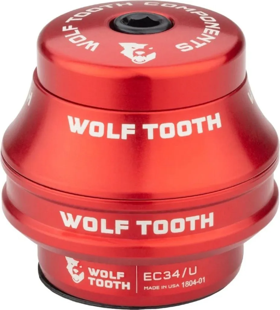 Optimisez votre Position Vélo avec ce Jeu de Direction Rouge Wolf Tooth