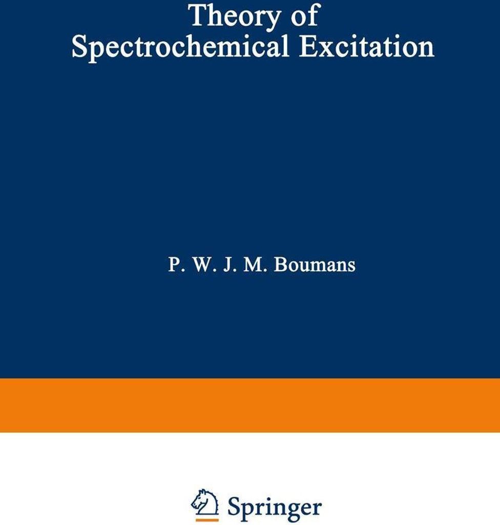 Theory of Spectrochemical Excitation