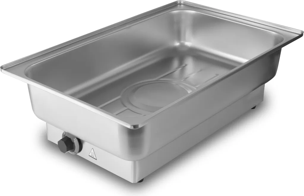 Chafing Dish inox 9 litres réglable 80°C avec écran digital pour buffet