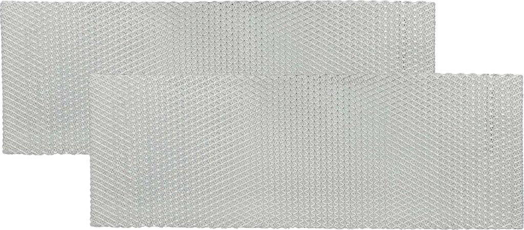 vhbw 2x Filter Metallfettfilter kompatibel mit Whirlpool AKR 680 857868001020, AKR 680 857868001021 Dunstabzugshaube - 45,2 x 16 x 0,35 cm, Metall