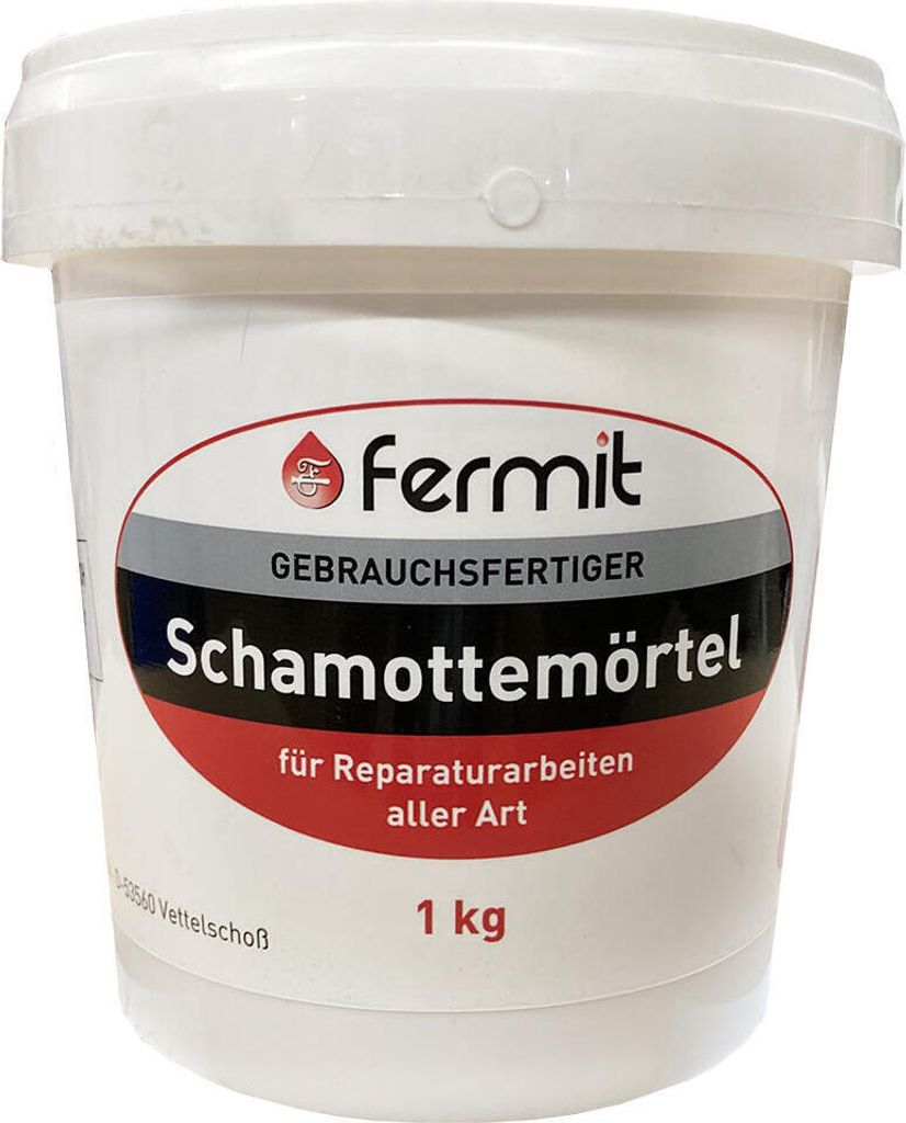Fermit Schamottemörtel Temperaturbeständigkeit: über Produktbild 