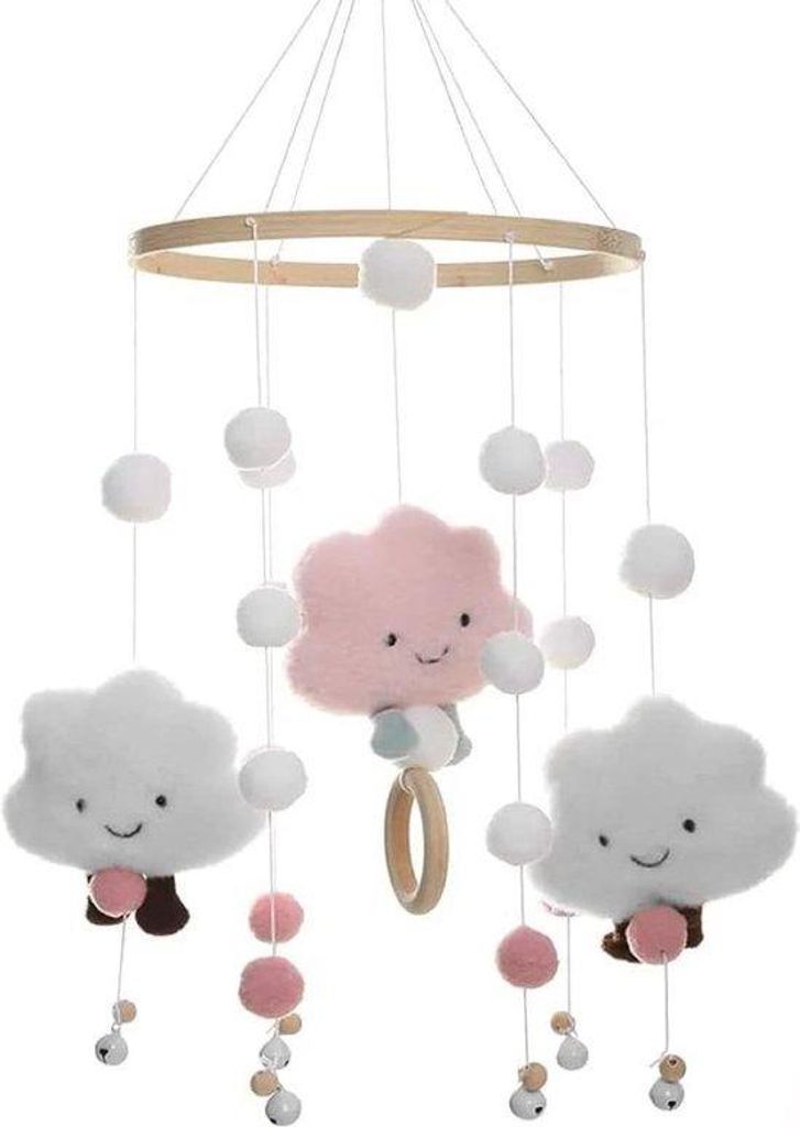 Baby Musikwagen - Dekorative Babybox - Krippe Accessoire - Geschenk für Mütter - Babygeschenk - Für Jungen und Mädchen - Unverzichtbar für jed...