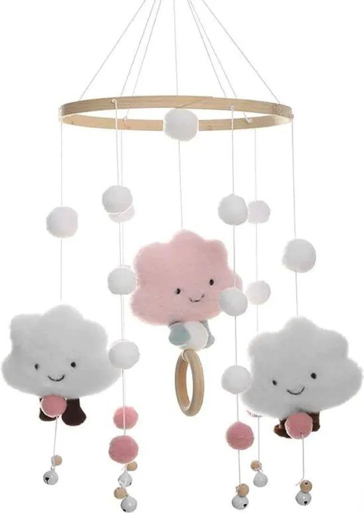 Cadeau de naissance idéal : Chariot musical pour chambre de bébé mixte