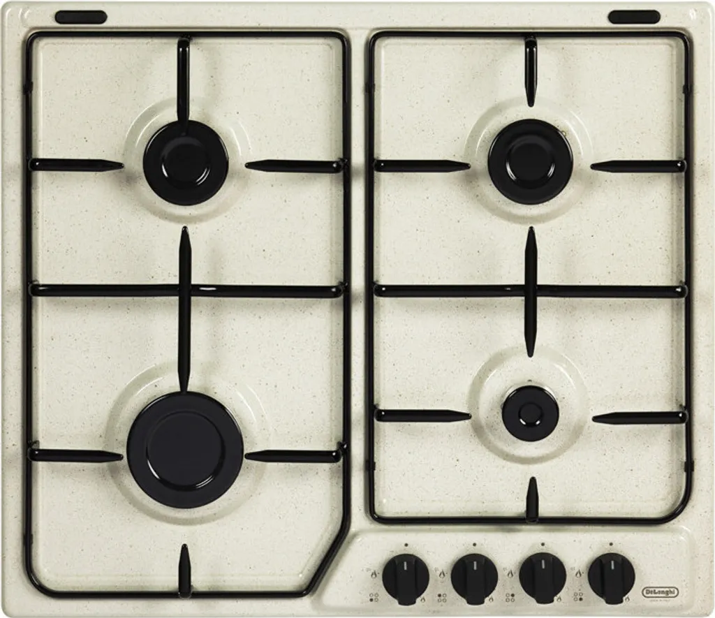 Table de cuisson DeLonghi SF 46 ASV 4 foyers gaz avec sécurité thermocouple