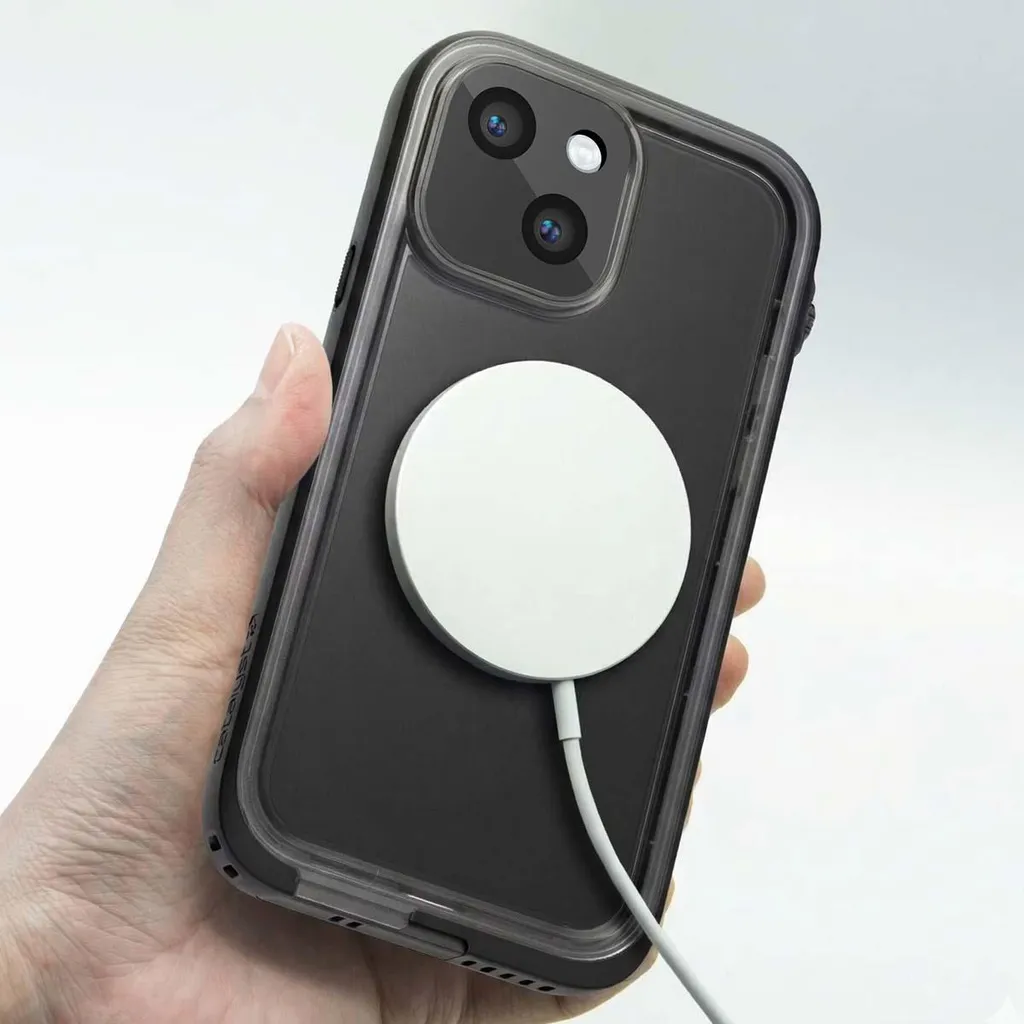 Coque iPhone 14 Catalyst Antichoc et Imperméable - Noir Mat Ultra-Résistant - 8