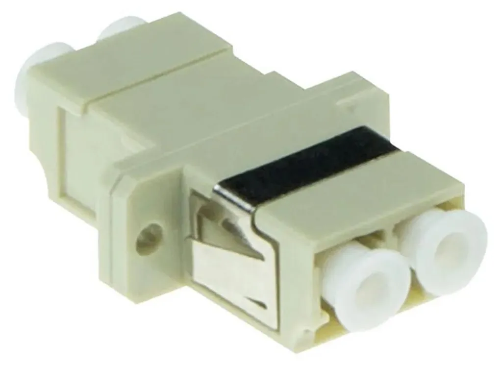 Adaptateur LC Duplex pour Liaison Fibre Optique Multimode OM1/OM2 LC